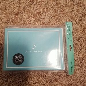 Hallmark Stationary blank inside quantity 20